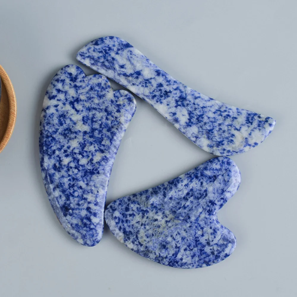 

1pc Jade Scraping Board Facial and Body Beauty Scraping Plate (Assorted Color)