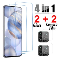 4in1 full cover protective glass for xiaomi redmi note 9 8 7 pro 9s 9t 8t screen protector for redmi 9 9t 9a 9c 8 8a 7 7a glass
