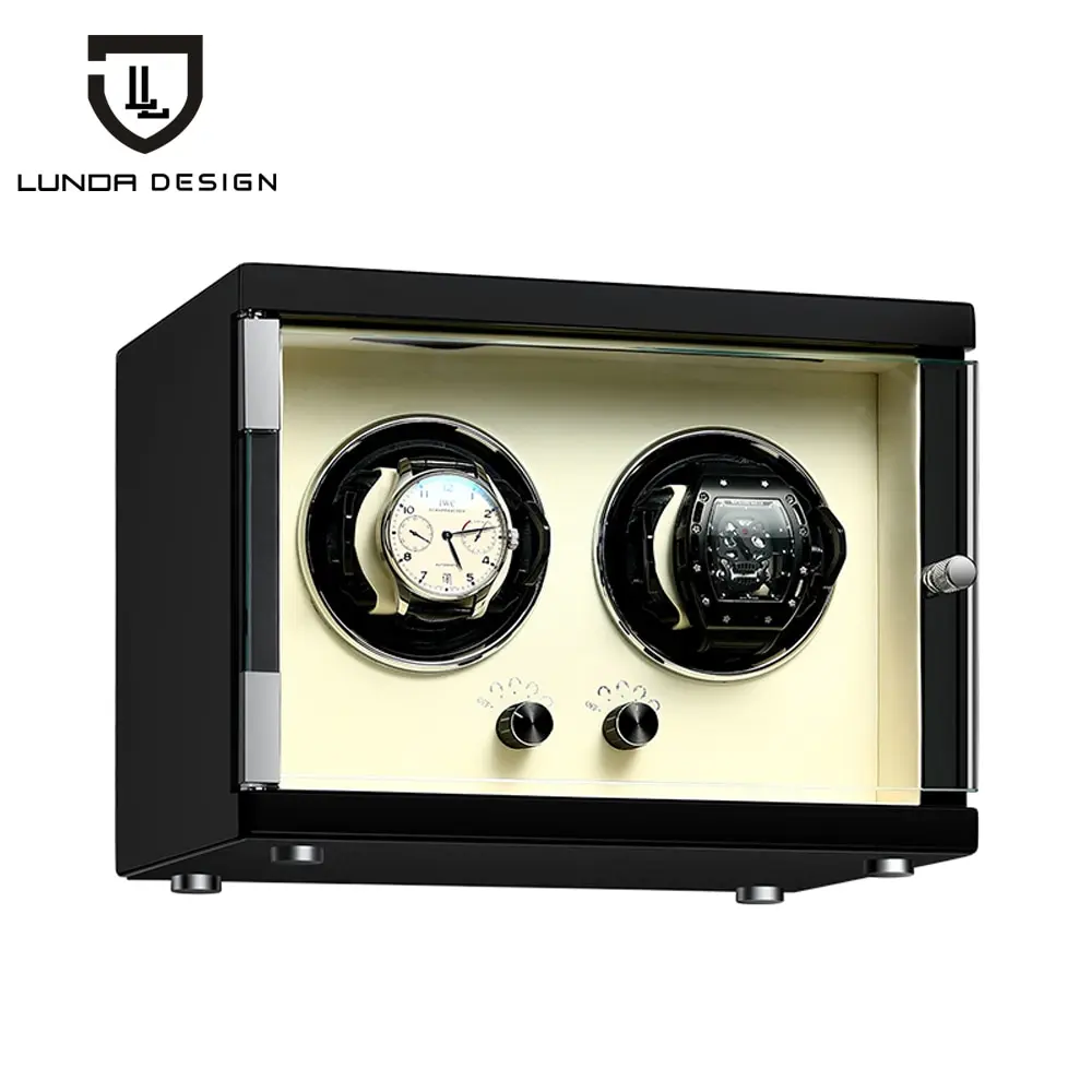 

LUNDA Luxury Automatic Watch Winder Box Accessories Watch Display Mechanical Rotator Watch Uhrenbeweger For Men Watch