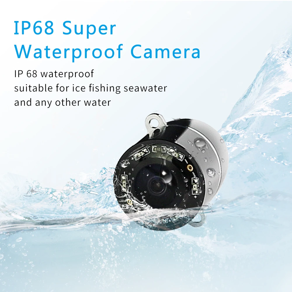 Подводная рыболовная камера Erchang инфракрасный рыболокатор с экраном 4 3 дюйма HD