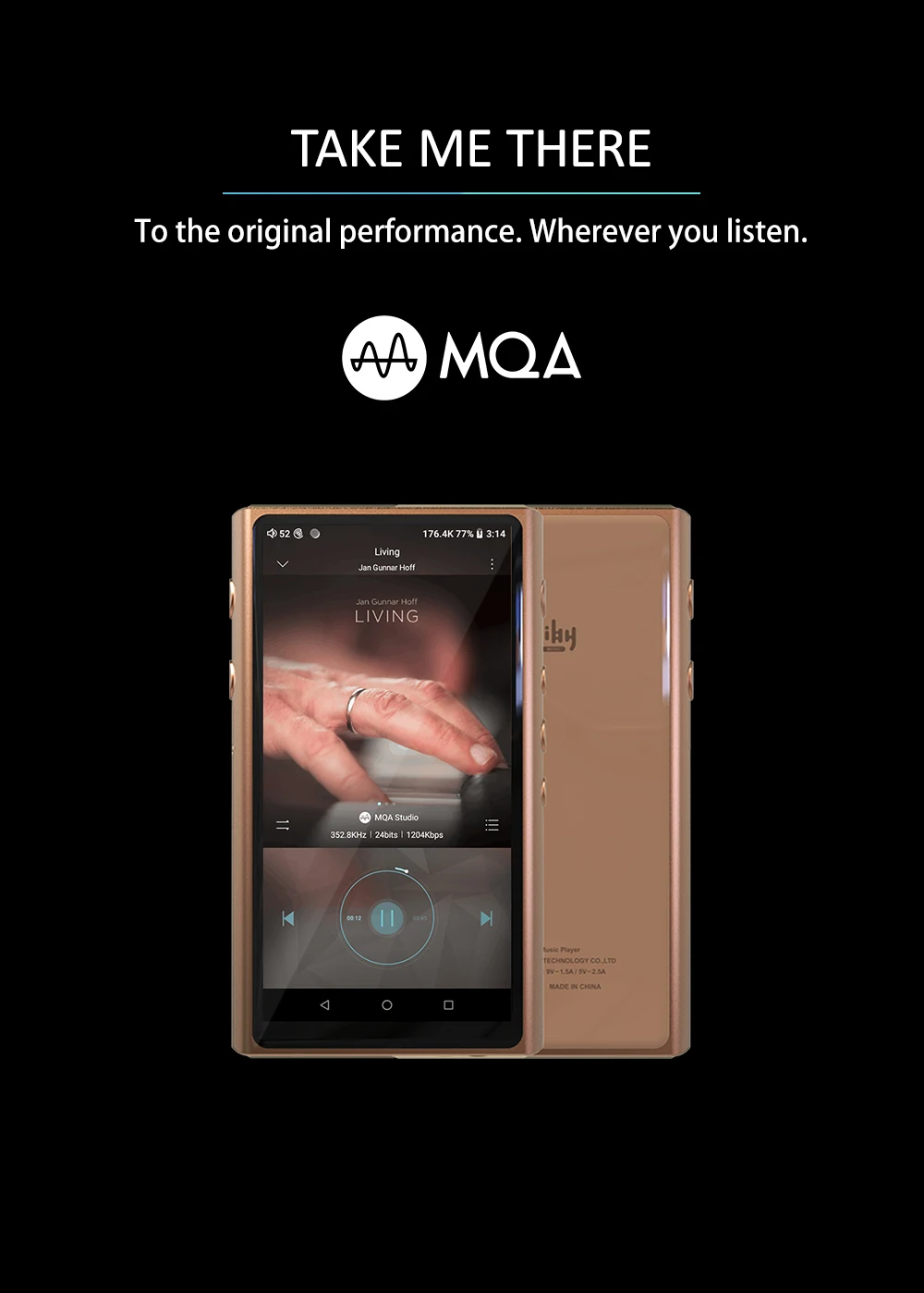 HiBy R5 Android 8,1 HIFI Lossless музыкальный mp3-плеер Amazon Music Ultra HD/WiFi/Air Play/LDAC/DSD/aptX/Dual CS43198/Hi-Res/MQA