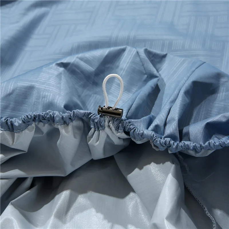 Домашний текстиль водонепроницаемая натяжная простыня + наволочка жаккардовая