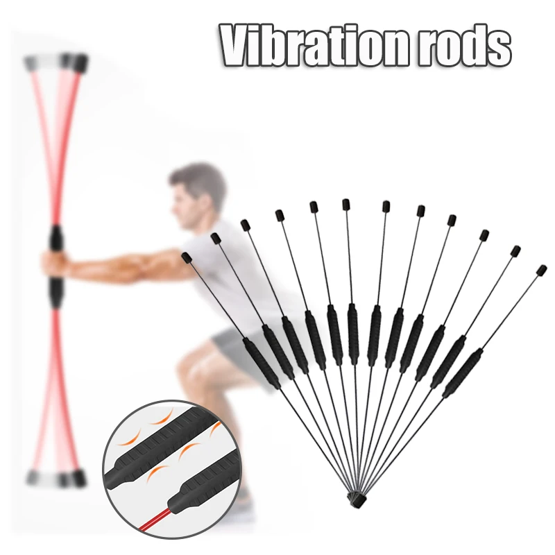 

Hot Vibrating Training Rod Muscle Trainer Multifunction Training Stick Weight Loss Yoga Tremor Stick for Men Women
