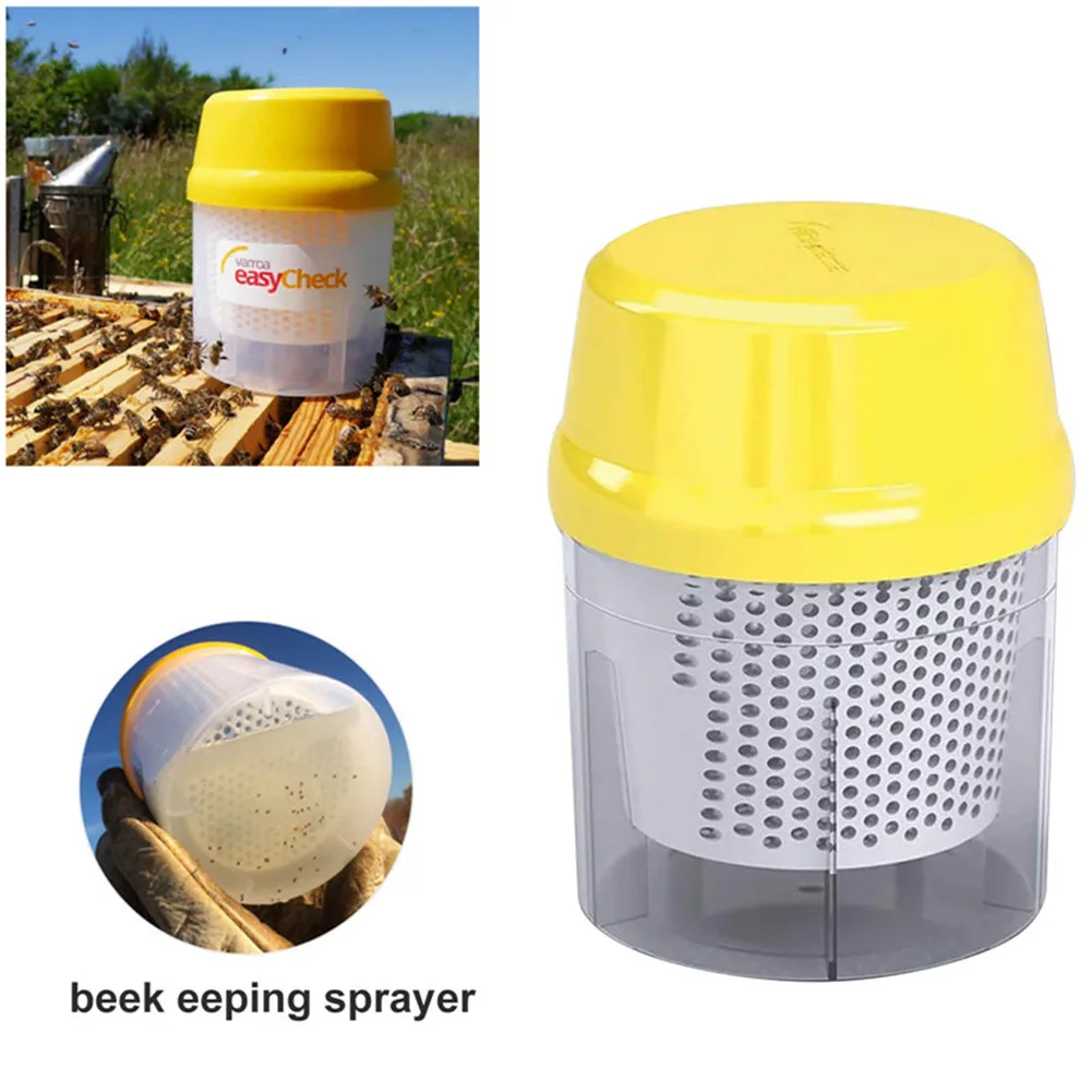 

Пластиковая прозрачная бутылка для пчеловодства с клещами, 1 шт., герметичные инструменты для пчеловодства, подходит для Ловца сада, быстрая...