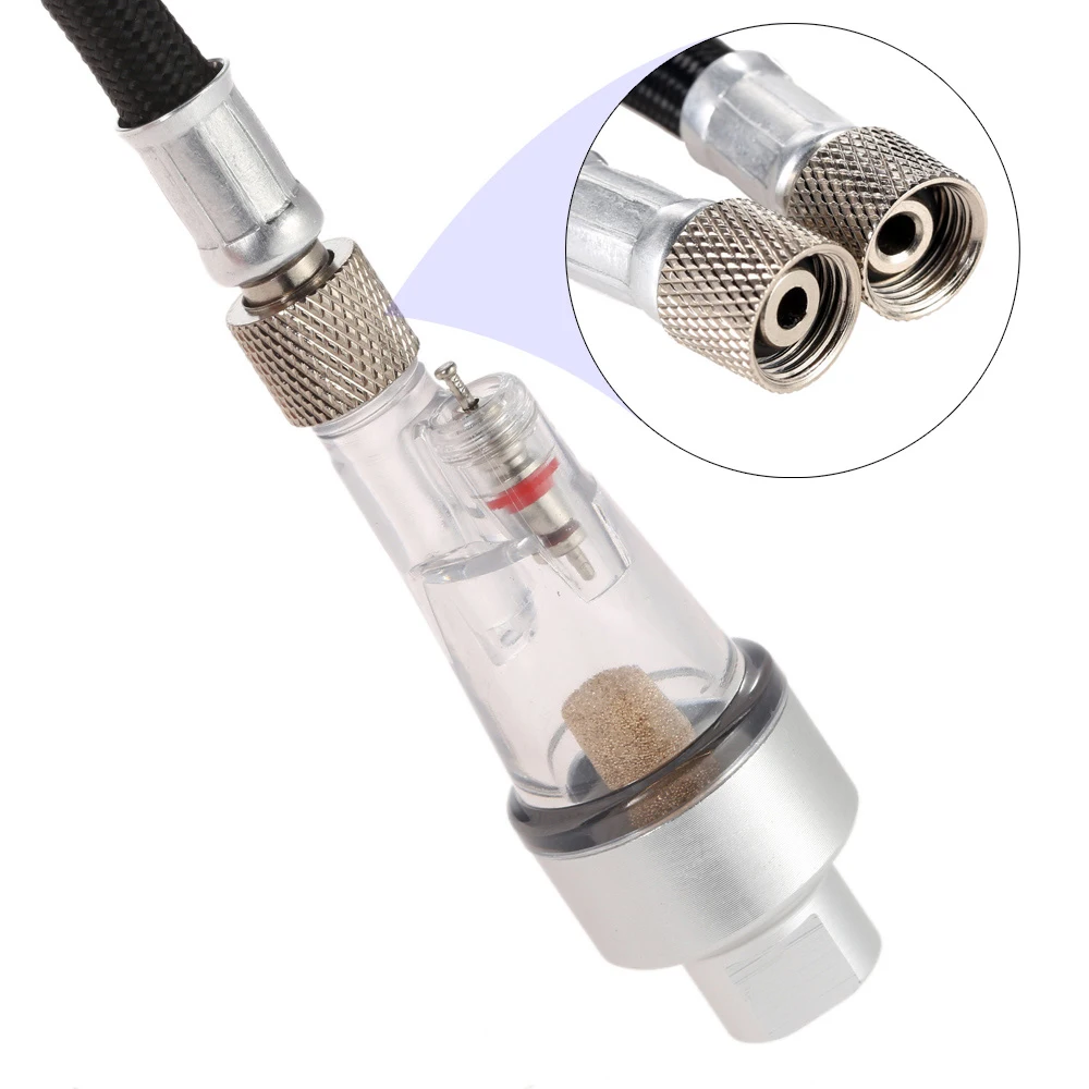 Профессиональный Аэрограф Meterk 100 250 В Гравитационный корм Пескоструйный пистолет