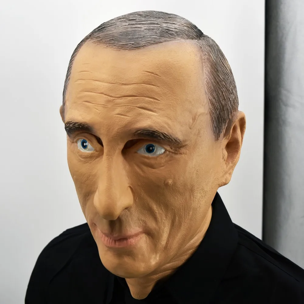 Маскарадная маска мужская человеческое лицо российский президент Путин