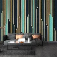 custom mural wallpaper modern 3d abstract geometric lines wall painting living room tv sofa background wall papel de parede 3 d