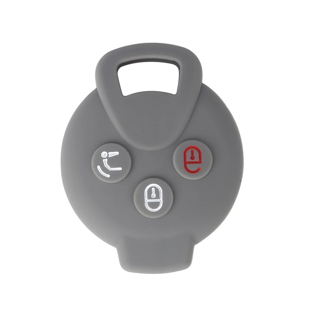 3 кнопки силиконовый чехол для ключей от машины оболочка Fob крышка подходит Mercedes