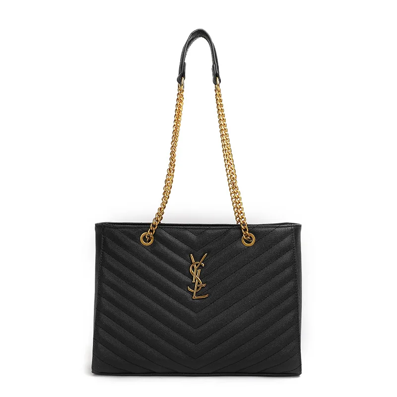 

New women's new brand-name handbag rhombic shoulder bag large-capacity Joker chain bucket bag small square bag handbag