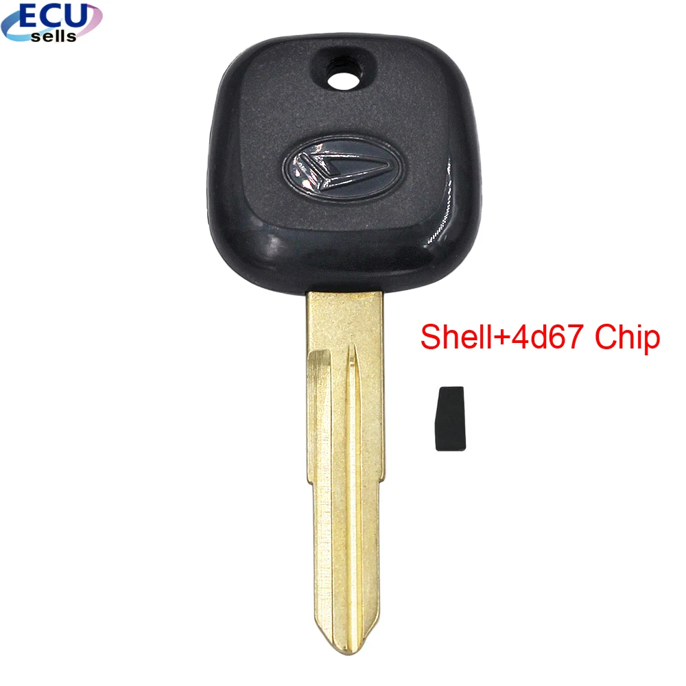 Заготовка ключа транспондера Fob ключ дистанционного управления Корпус для Daihatsu