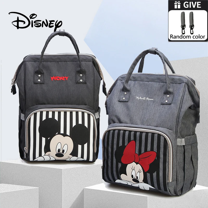 

Disney USB Diaper Bag Baby Care Bags Bottle Warmer Mummy Backpack Maternal Minnie Mickey Bolsa Maternity Backpack Bag Baby Bags