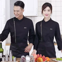 new arrive chef clothing autumn and winter hotel restaurant kitchen uniforms for women men chef service workwear