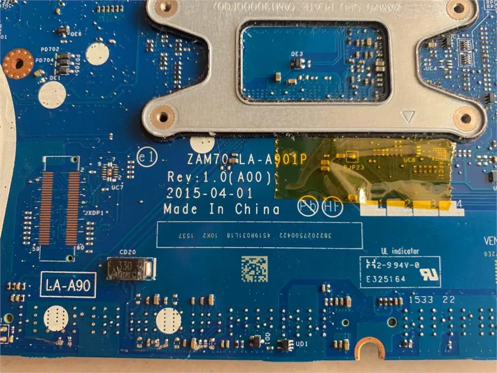 

ZAM70 LA-A901P Mainboard FOR Dell Latitude 5450 E5450 laptop motherboard W/ I7-5600U SR23V DDR3L CN-0X4WN9 100% fully tested