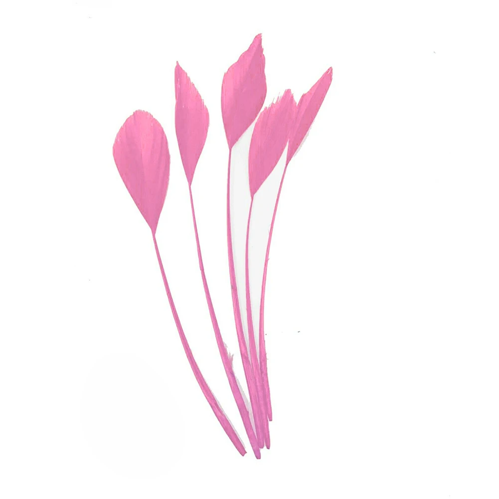 100 шт курица с перьями из хвоста петуха шляпы отделка ленты Coque Millinery украшение