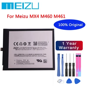 meizu high quality 100 original battery 3100mah bt40 for meizu mx4 m460 m461 mobile phone batteriesfree tools free global shipping