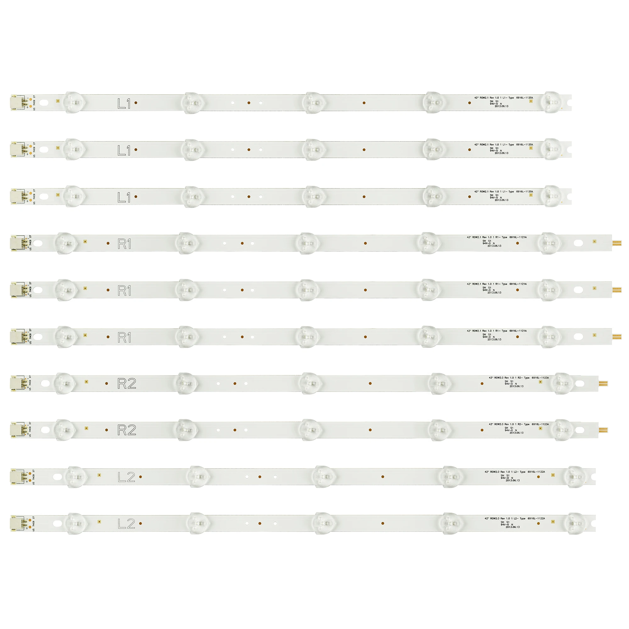 Для LG 42 дюймовая ЖК подсветка 6637L 0017A PPW HL42DC LC420DUN 6916L 1120A 1121A 1122A 1123A|Пульты ДУ| |
