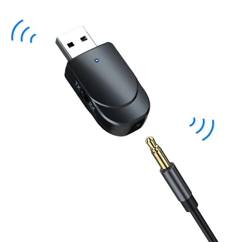 Bluetooth 5.0 Audio Receiver Transmitter 3 in 1 Mini 3.5mm Jack AUX USB Stereo Music Wireless Adapter for TV Car PC Headset | Электроника