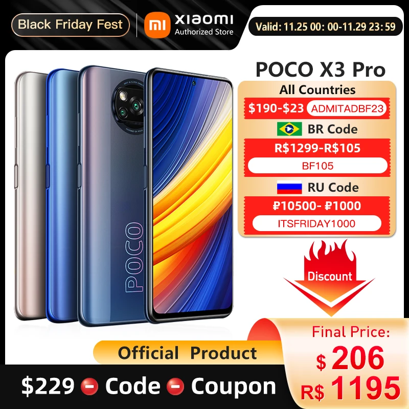 

Смартфон Xiaomi POCO X3 PRO, 6 ГБ, глобальная версия ГБ, 8 ГБ, 128 ГБ, Snapdragon 256, 860 дюйма, 6,67 Гц, 33 Вт, с быстрой зарядкой, 120 мАч