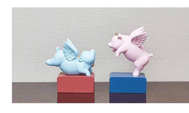 

Chujian modern simple couple pig decoration Nordic home living room creatdiive wedding gift