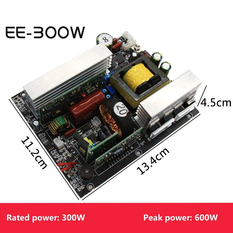 Плата инвертора чистая Синусоидальная литиевая батарея 300 Вт/500 Вт/800 Вт/12 В 24 48 до