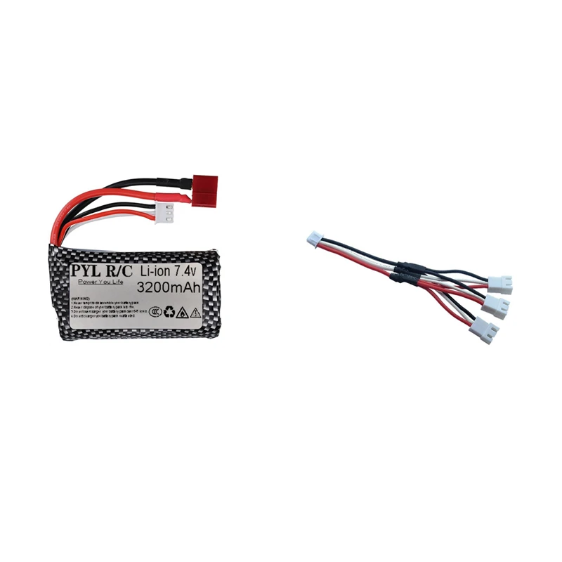 t plug 74 v 3200mah 18650 25c литий ионное зарядное