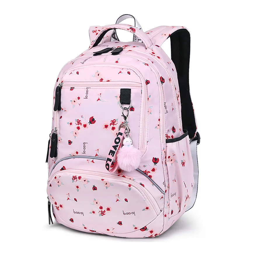 

School Bags For Girls Waterproof Bookbag Student Cute Flower Backpack Children Backpacks Kids School Backpack Girl Gift