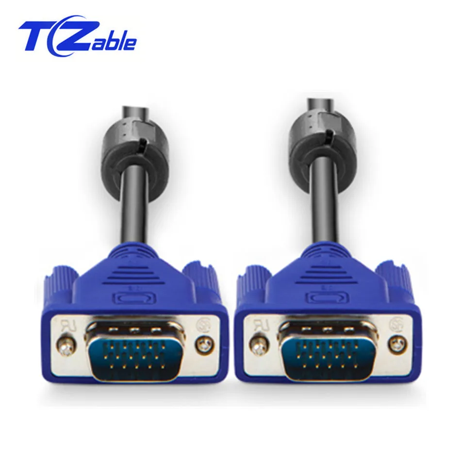 Кабель VGA 1080P с позолоченным разъемом 3 м 5 10 м|Кабели VGA| |