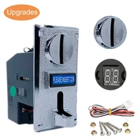 multi coin acceptor electronic roll down coin acceptor selector mechanism vending machine mech arcade game ticket redemption