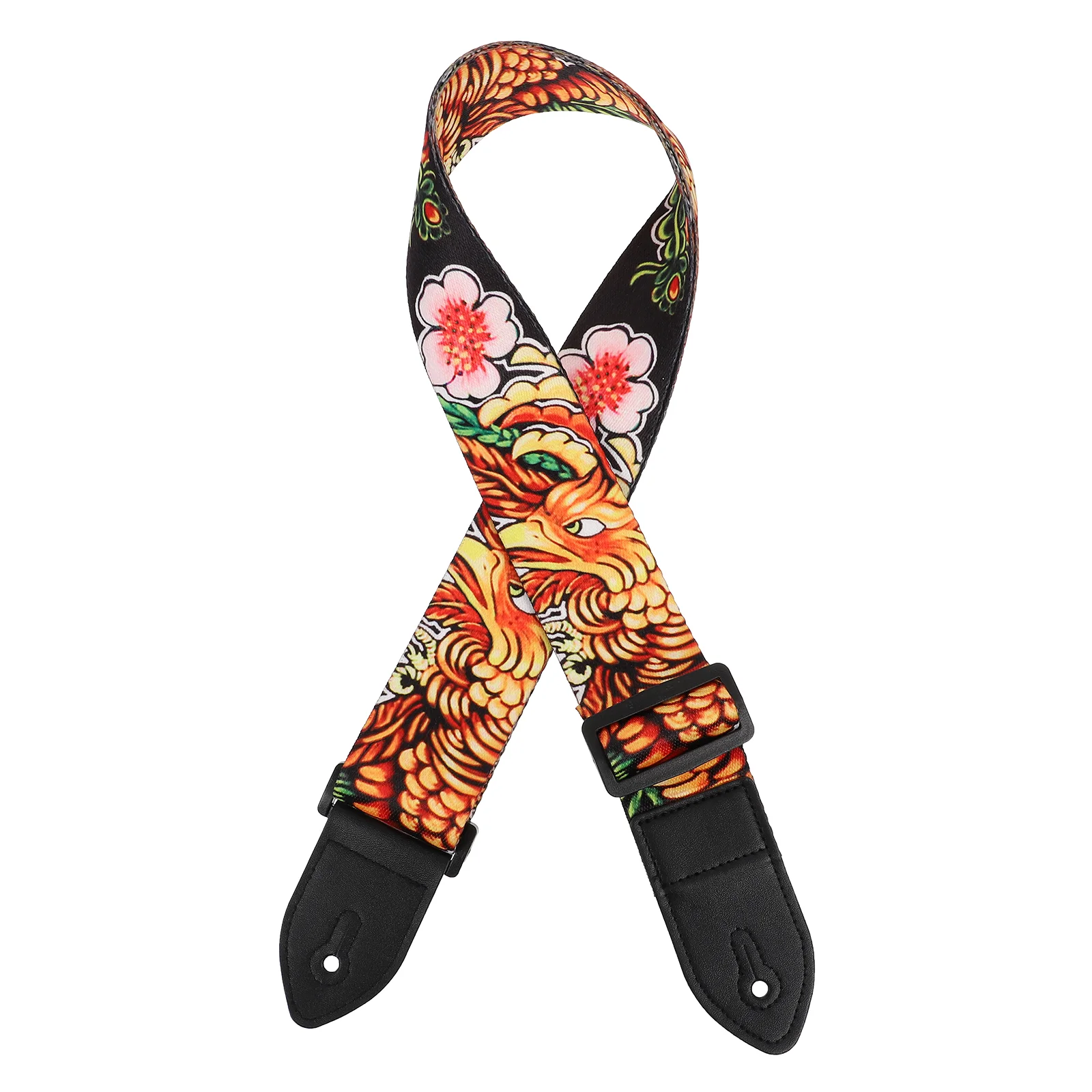 

1Pc Creative Guitar Strap Practical Acoustic Guitar Strap Cool Bass Belt (Assorted Color)