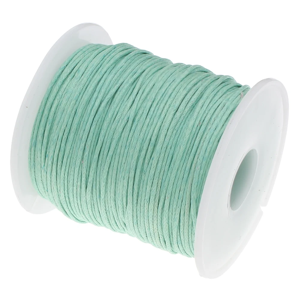 38 цветов 100 ярдов катушка 1 мм вощеный хлопковый шнур нить пластиковая ремешок для