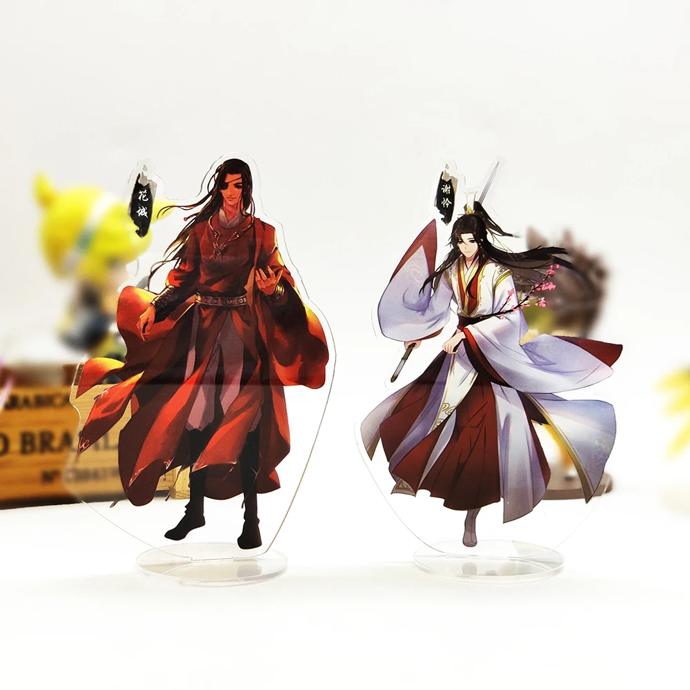 Tian Guan Ci Fu Xie Lian Hua Cheng HF acrylic stand figure model plate holder cake topper anime | Игрушки и хобби