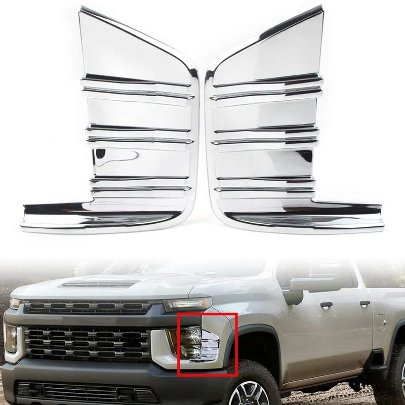 Автомобильный ABS передний противотуманный светильник крышка противотуманной