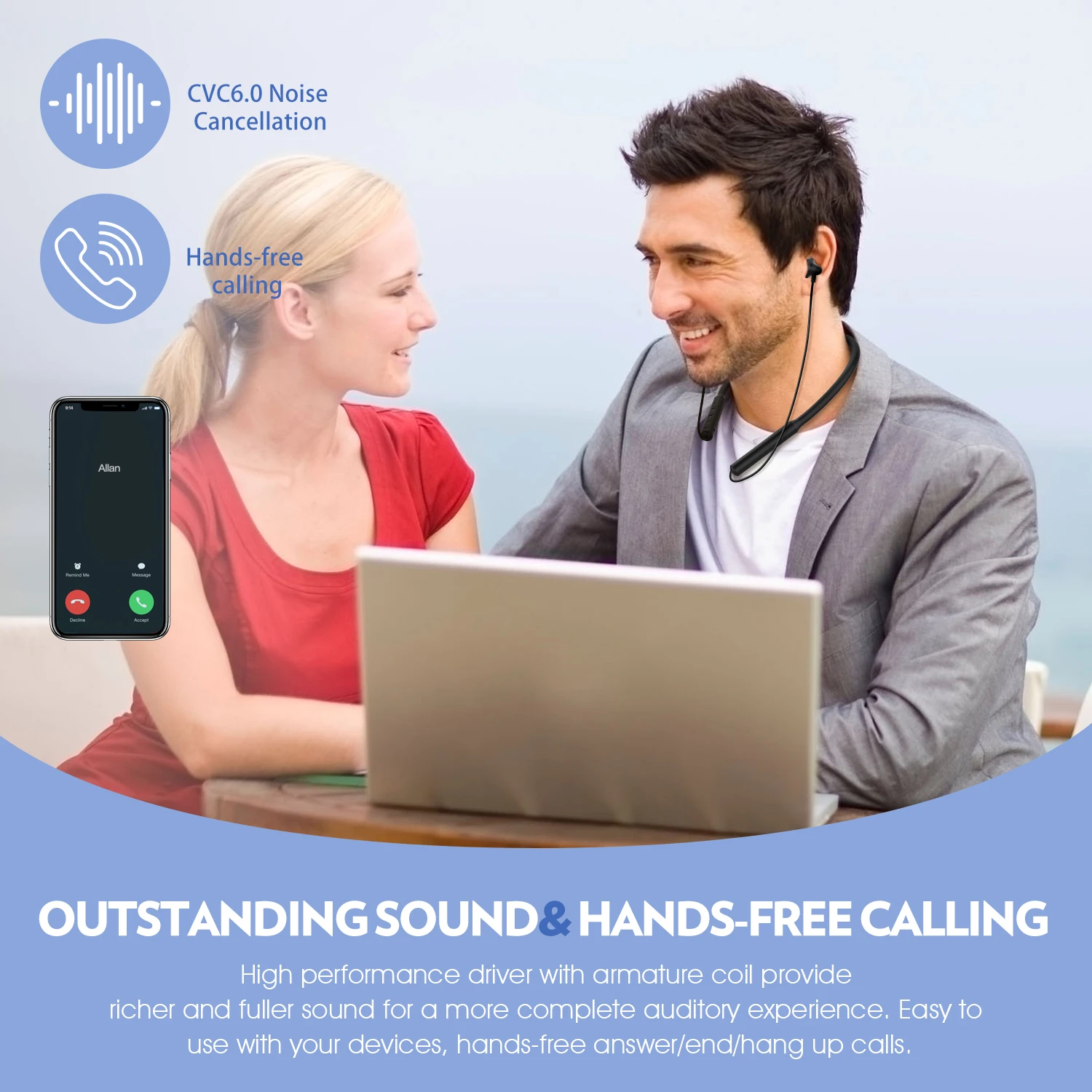 

Bluetooth 5.0 W18 Earphone Sports Neckband Wireless earphones Stereo Earbuds Music Metal Headphones With Mic For All Phones