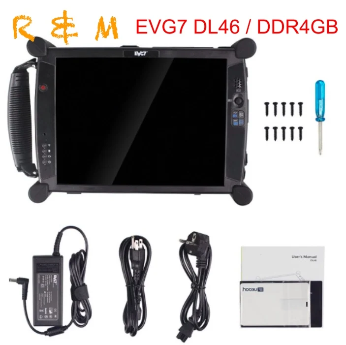 Диагностический сканер EVG7 DL46 планшет с процессором DDR4GB Win XP/7/8 диагностический