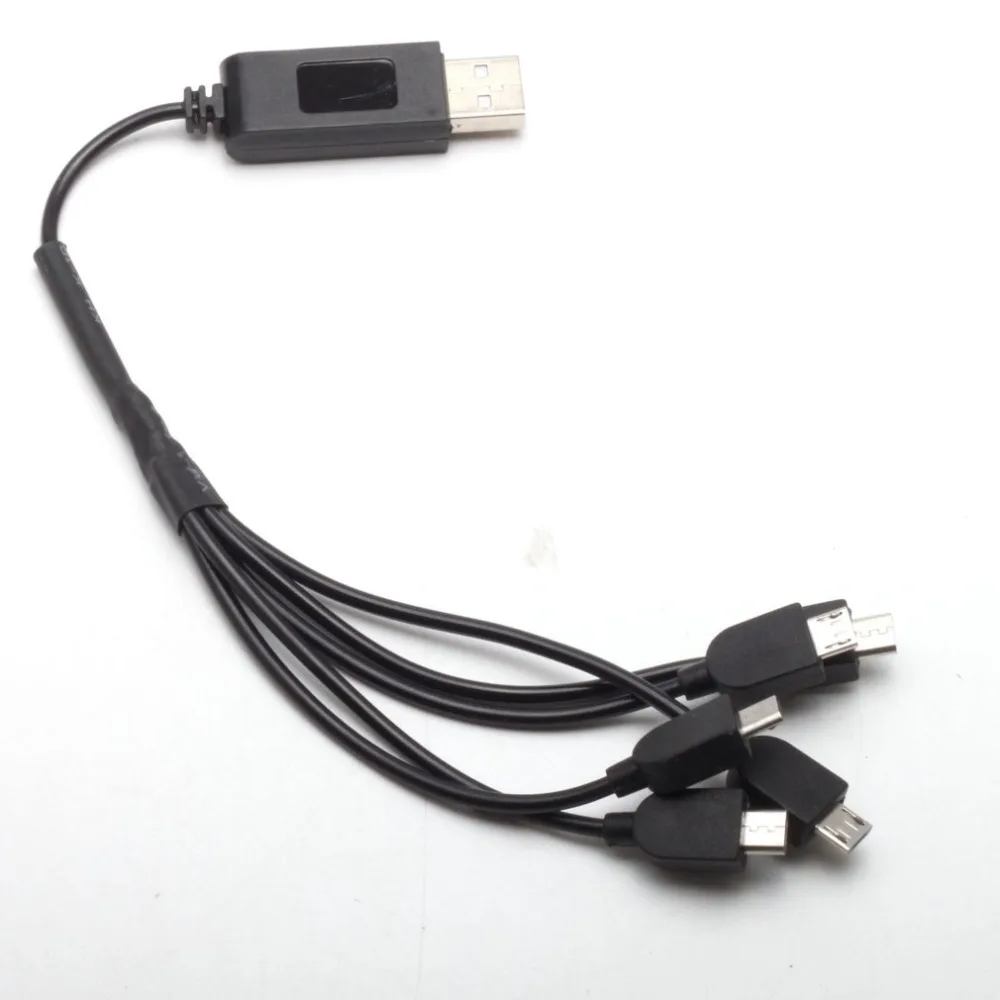 Зарядный USB-кабель 5-в-1 для квадрокоптера XS809S SG700 YH-19HW RC зарядный кабель USB | Игрушки