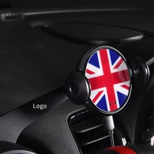 Car Wireless Charger Holder Intelligent Infrared Mobile Phone Stand Navigation Frame For MINI Cooper R55 R56 R57 Accessories