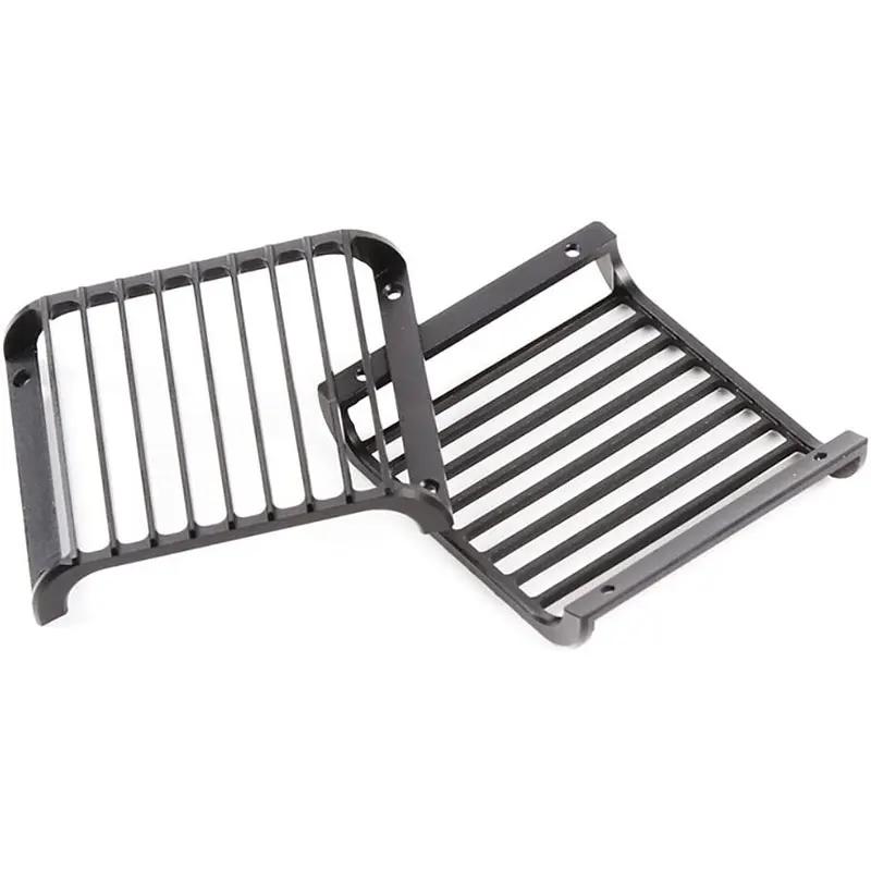 

2Pcs TRX4 Metal Front Lamp Guards Headlight Cover Guard Grille for 1/10 RC Crawler Car Traxxas TRX4 TRX-4