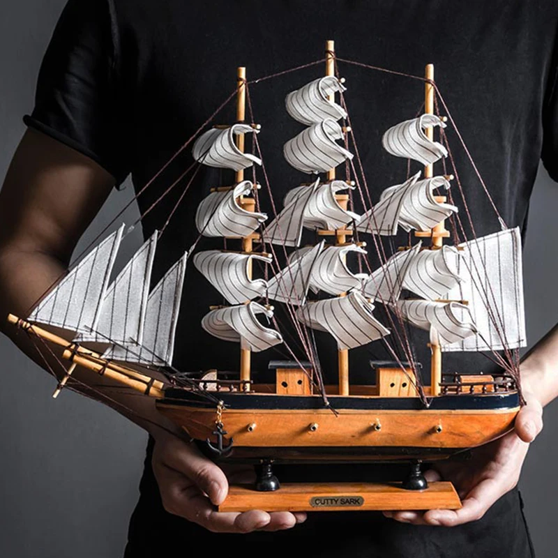 Креативная Парусная модель домашний декор деревянная дорожного движения