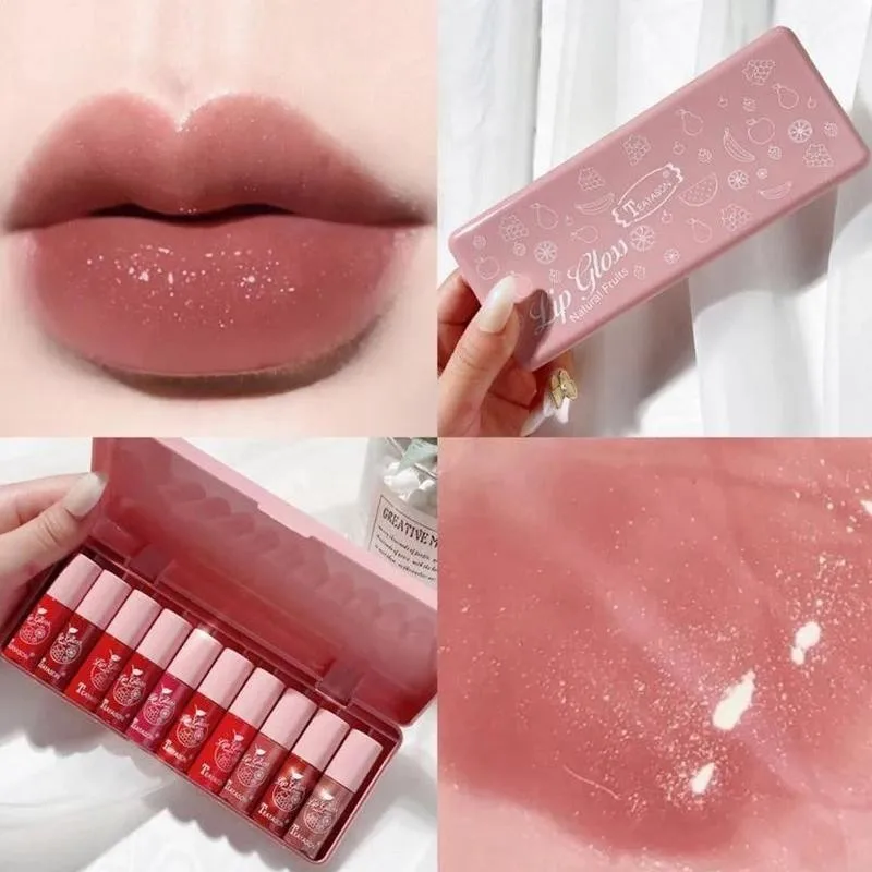 

10 Colors Cute Velvet Matte Lip Glaze Waterproof Non-stick Long Lasting Lipstick Not Easy To Fade Lip Gloss Cosmetic Lips Makeup