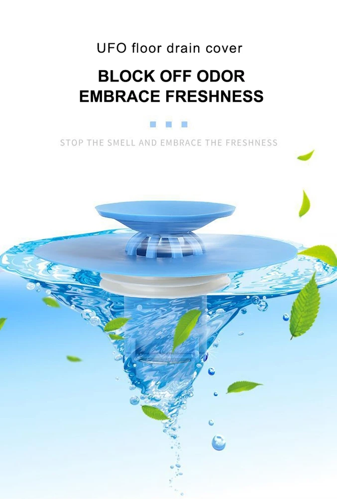

Home Deodorant Silicone Core Sewer Pipe Seal Ring Bathroom Floor Drain Sealing Anti-odor Core