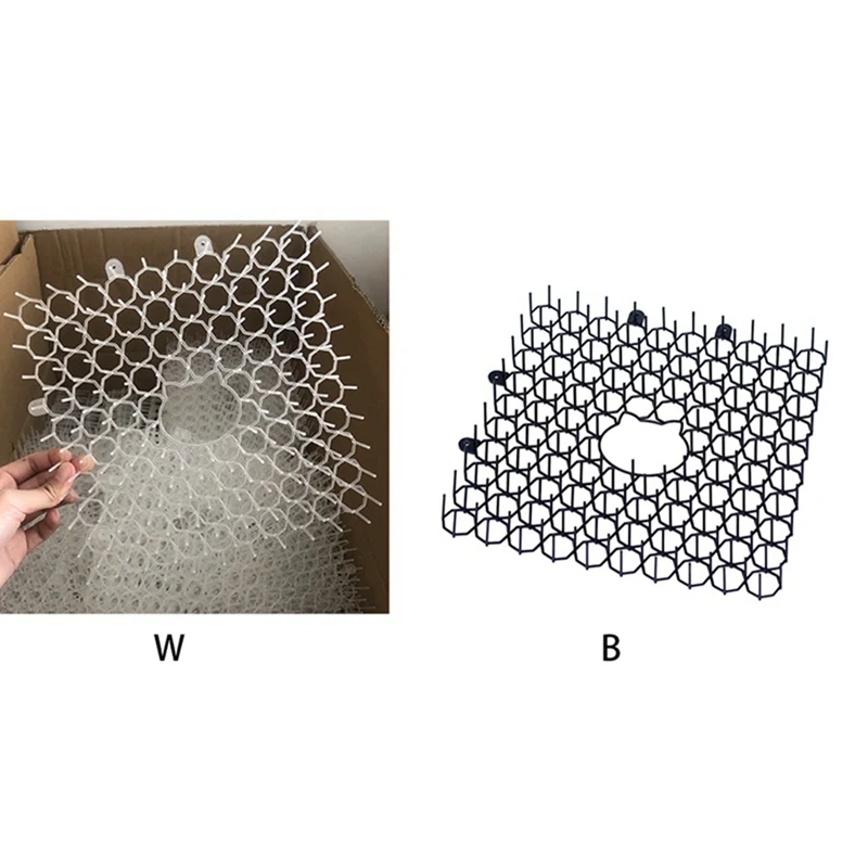 

New Anti-cat Thorn Pad Protective Dog Prevent Nail Garden Hollowed Out Anti Cat Repellent Fence Yard Practical Thorn Pad No Harm