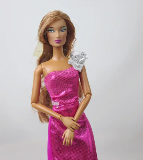 original nude doll Голова+ тело/Оригинальная кукла Обнаженная/нормальная кожа и Коричневая кожа африканские куклы/DIY для 1/6 куклы/игрушки для детей/Детские куклы - Цвет: original nude doll