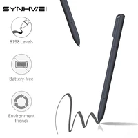 synhwei 8192 levels pressure passive pen battery free stylus only for x1p1p3 graphics tablet digital tablet drawing writing