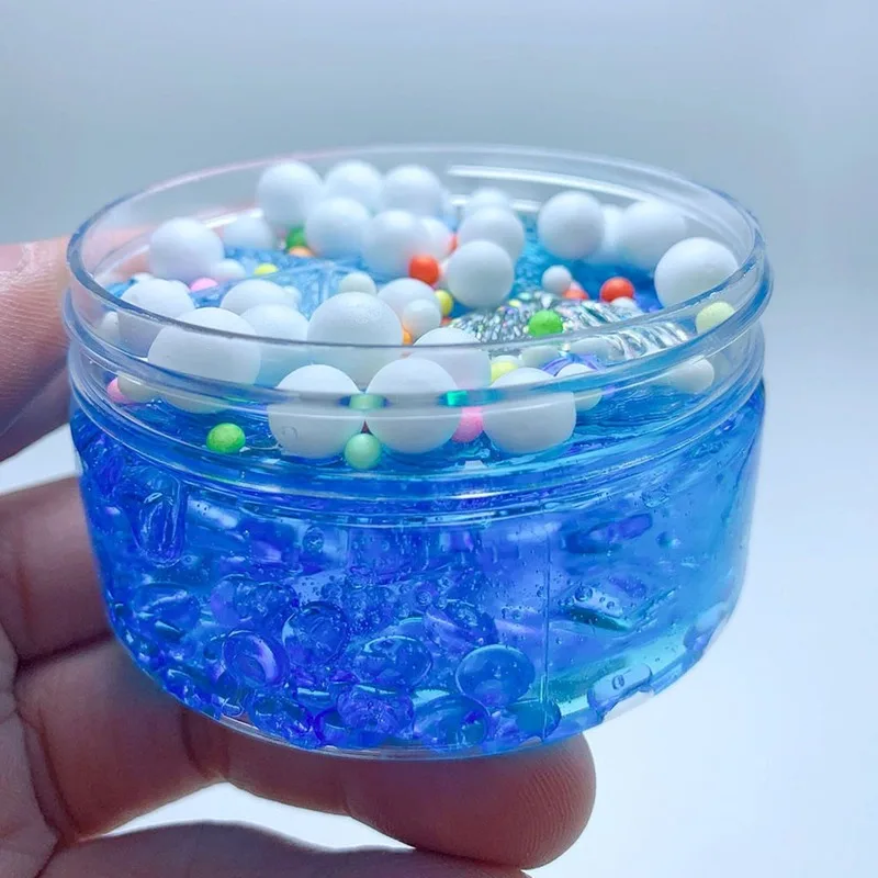 

Пушистая грязь, хвост русалки, подвеска, мишка русалки, слайм для ванны, игрушка, подарок 100 мл, рамен, грязь, легкая глина