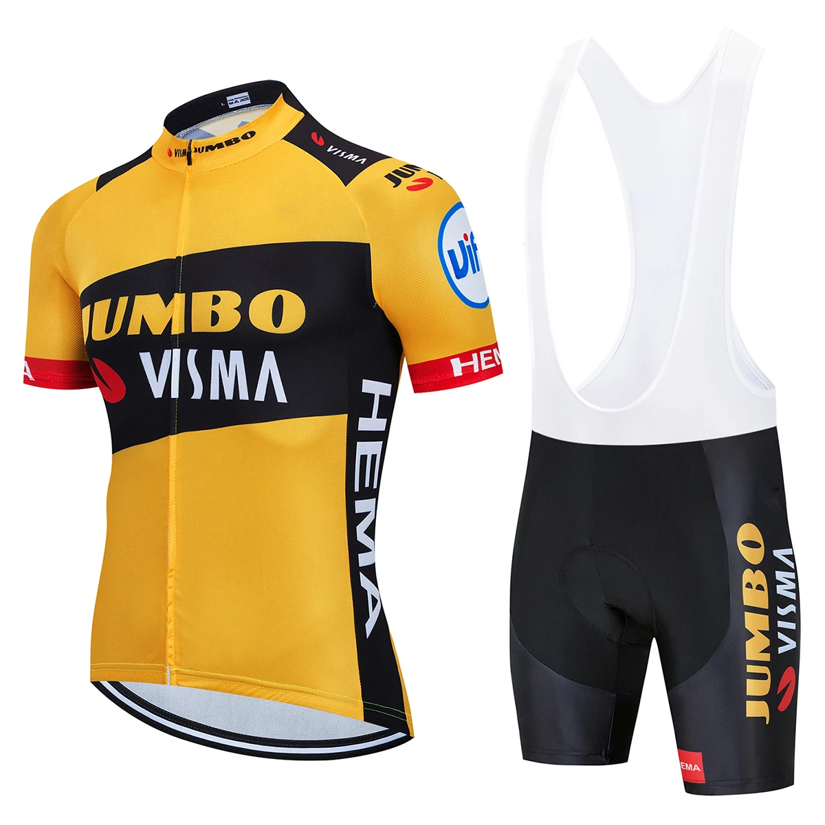 

2020 Summer Professional Team Racing Suit Mountain Bike Jersey Breathable and Sweat-absorbent Short Sleeve Bike Set