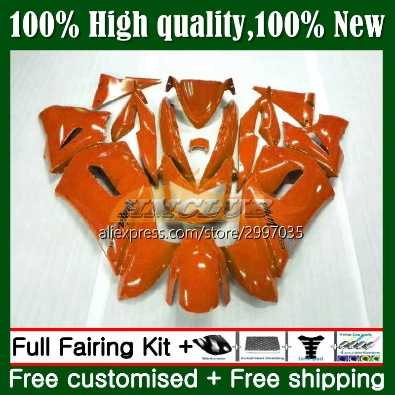 

Кузов комплект для KAWASAKI 650R ER6 F 650 R ER 6 F ER6F 06 07 08 4No.87 блеск оранжевый 650R-ER6F ER-6F ER 6F 2006 2007 2008 обтекатель