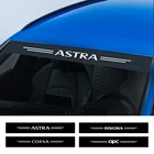 Наклейки на лобовое стекло автомобиля для Opel OPC Astra Insignia Corsa Mokka Vectra Adam Combo Crossland X Grandland Meriva Tigra