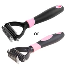 Щетка для узелков для домашних животных, щетка для груминга собак и кошек