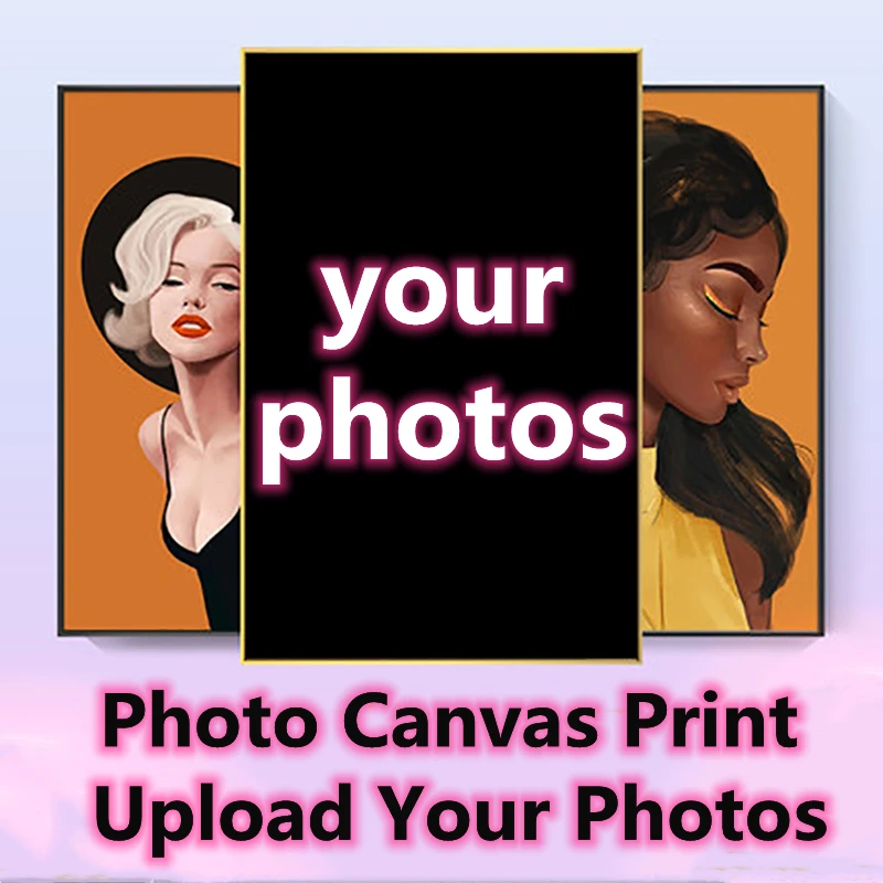 

Customized Photo Prints Painting Canvas Your Photo Turn Into On Canvas Customized As Gallery Artwork Wrap For Wall Print Decor