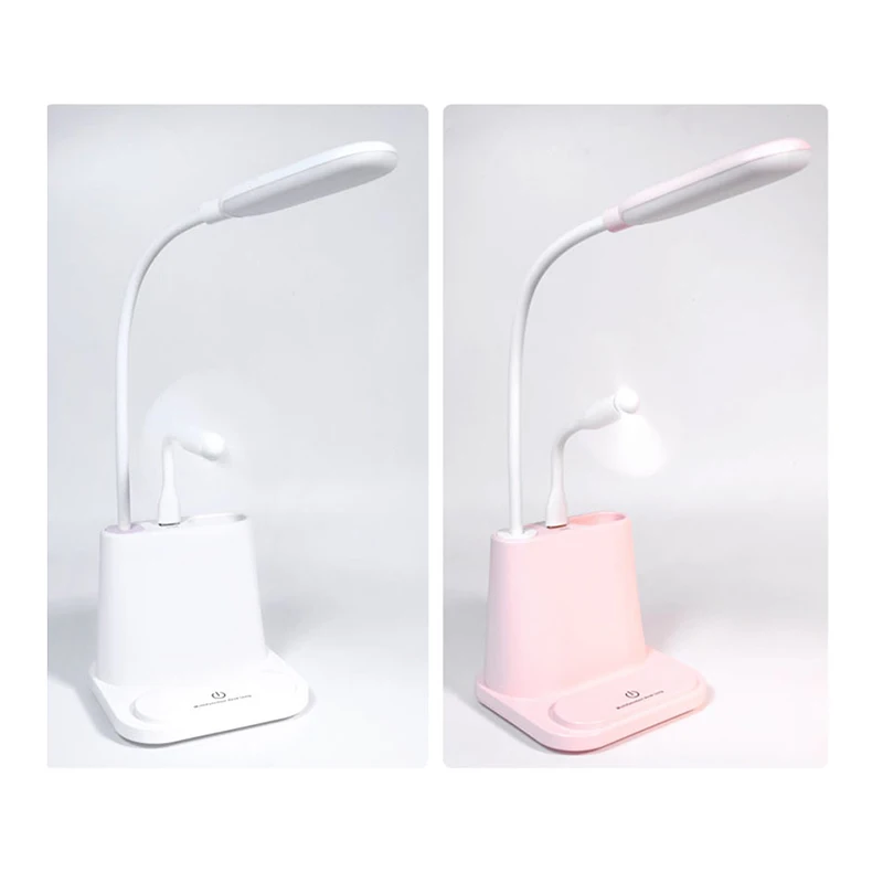 

Rechargeable LED Desk Lamp Contact Dimming Adjustment Table Lamp ,for Children Kids Reading Study Bedside Bedroom